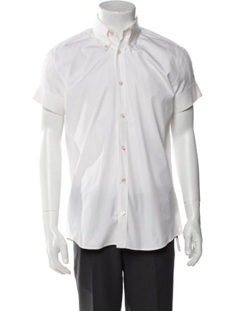 Alexander McQueen Short Sleeve Dress Shirt