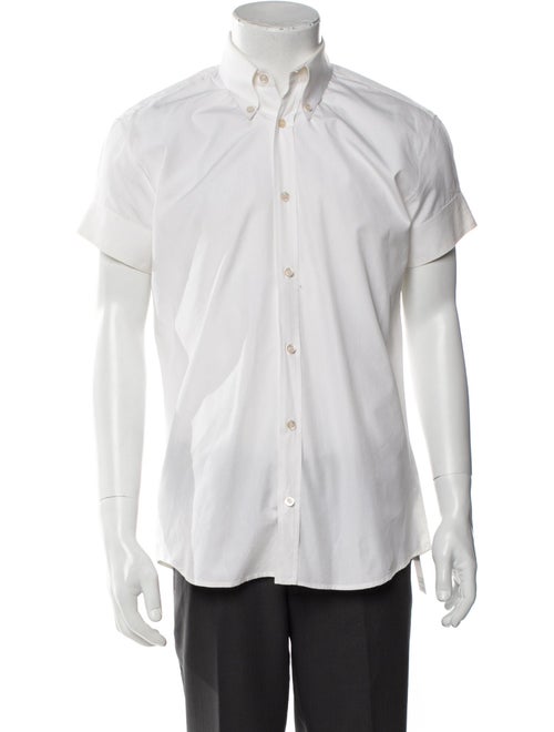 Alexander McQueen Short Sleeve Dress Shirt
