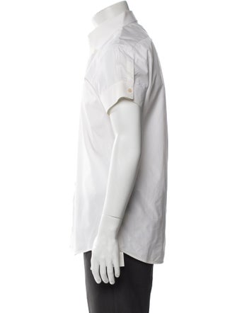 Alexander McQueen Short Sleeve Dress Shirt