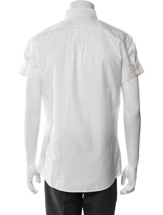 Alexander McQueen Short Sleeve Dress Shirt