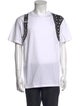 Alexander McQueen Polka Dot Print Crew Neck T-Shirt