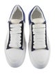 Alexander McQueen Canvas Colorblock Pattern Athletic Sneakers
