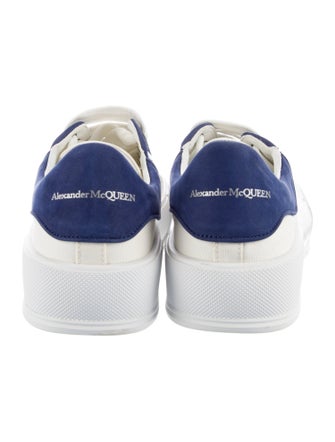 Alexander McQueen Canvas Colorblock Pattern Athletic Sneakers