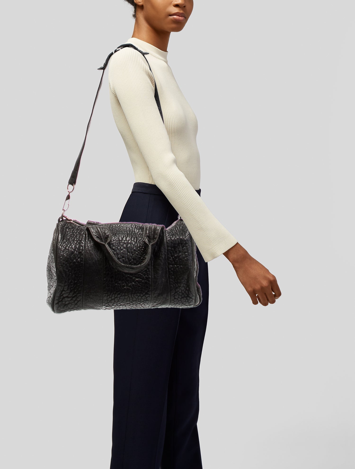 Alexander McQueen Leather Shoulder Bag