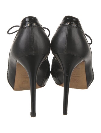 Alexander McQueen Skull Leather Pumps