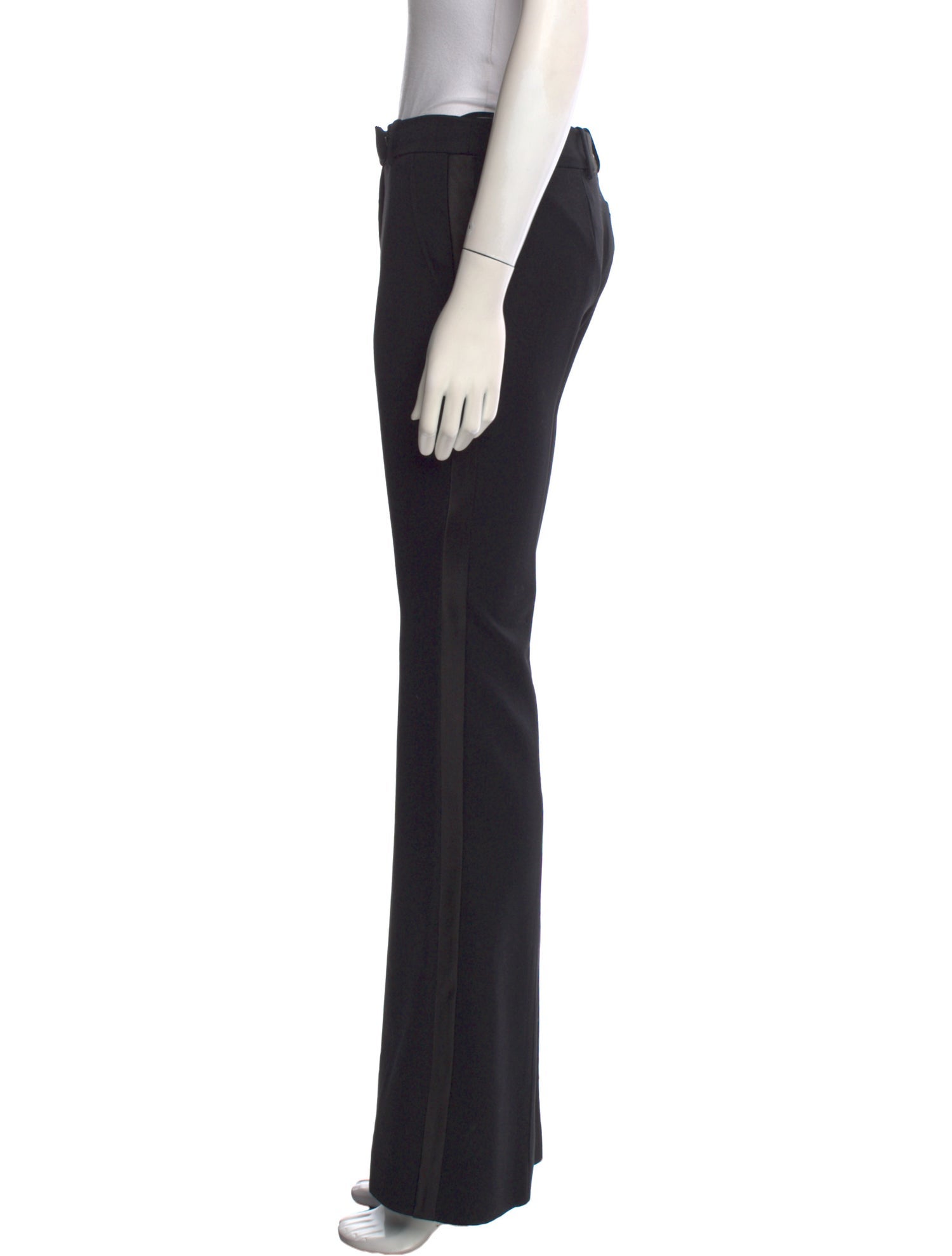 Alexander McQueen Virgin Wool Wide Leg Pants w/ Tags