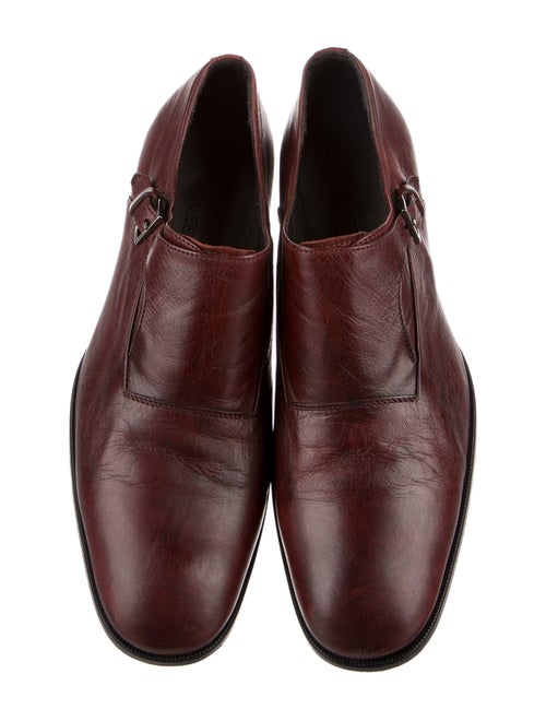 Alexander McQueen Leather Monk Straps