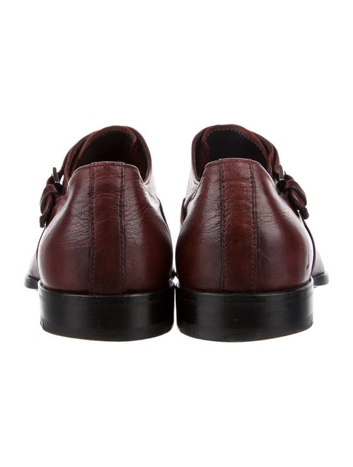 Alexander McQueen Leather Monk Straps