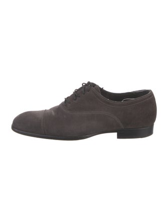 Alexander McQueen Suede Oxfords