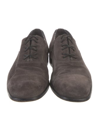 Alexander McQueen Suede Oxfords