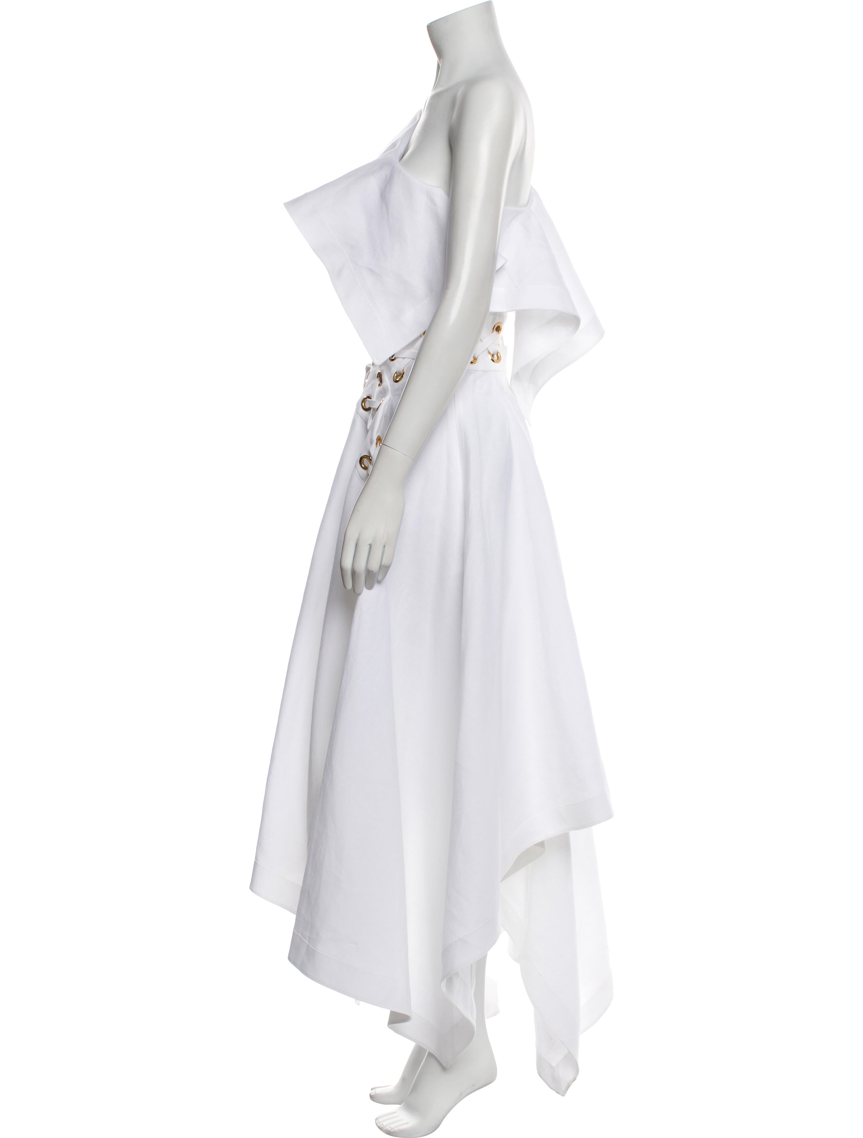 Alexander McQueen Linen Long Dress