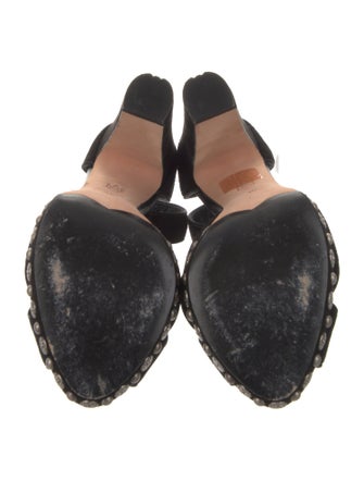 Alexander McQueen Skull Suede Sandals