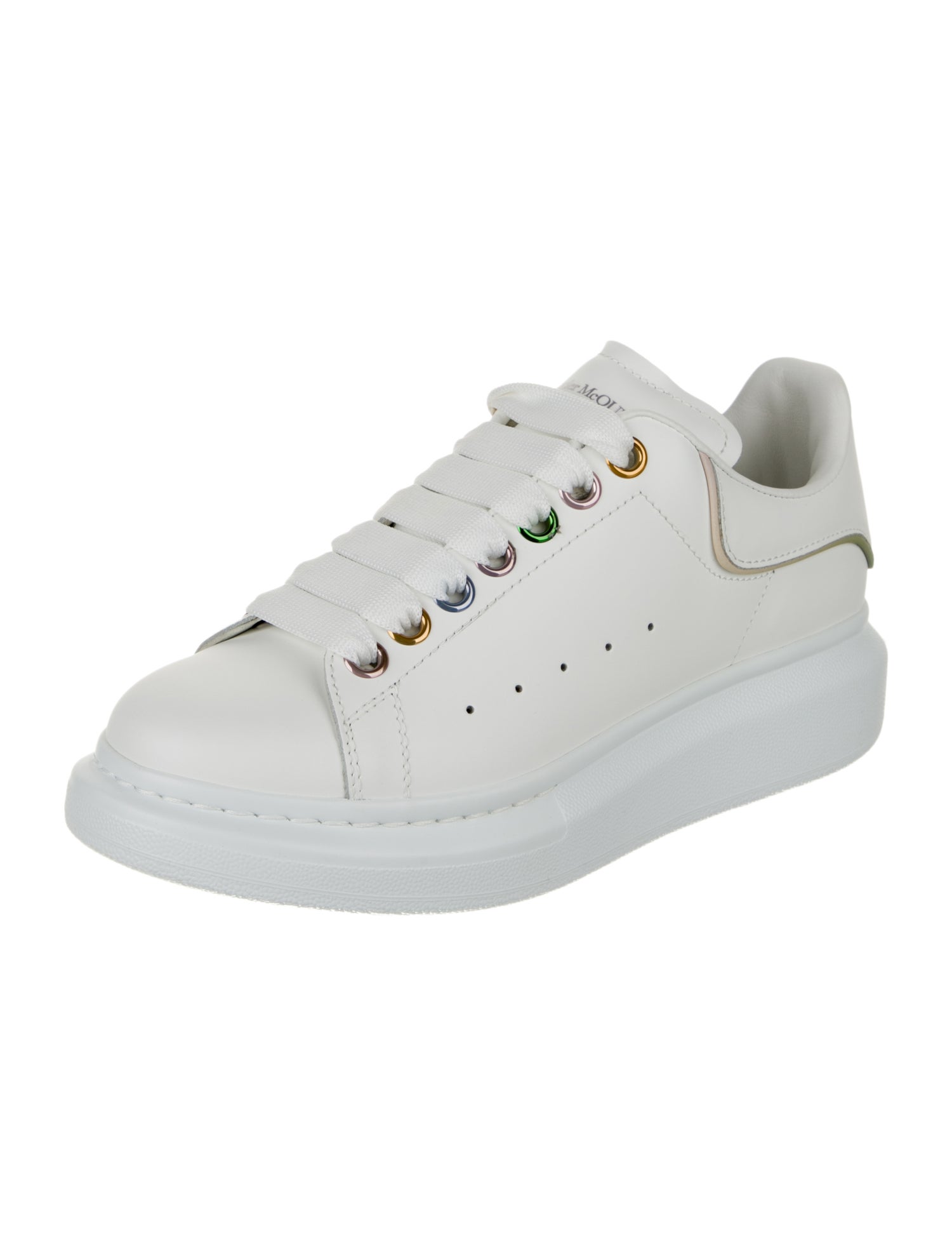 Alexander McQueen Leather Sneakers w/ Tags