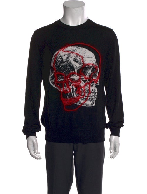 Alexander McQueen Mohair Graphic Print T-Shirt