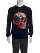 Alexander McQueen Mohair Graphic Print T-Shirt