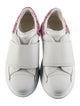 Alexander McQueen kid girls; pink and white shoes