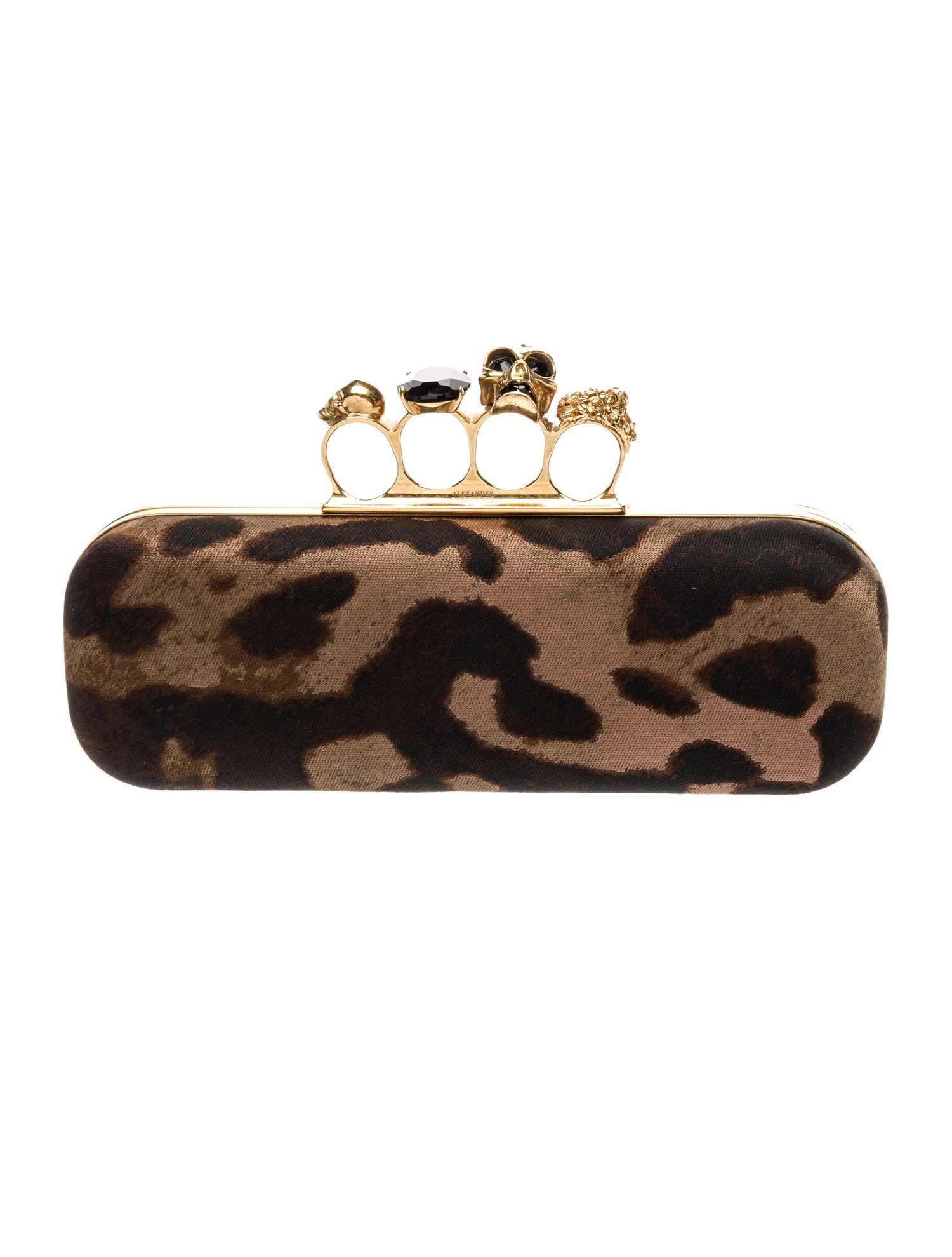 Alexander McQueen Satin Minaudière