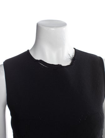 Alexander McQueen Virgin Wool Mini Dress