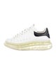 Alexander McQueen Leather Colorblock Pattern Sneakers