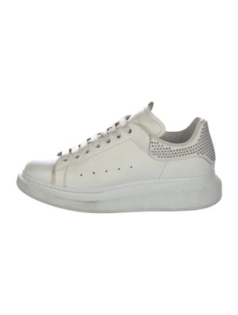 Alexander McQueen Leather Studded Accents Sneakers