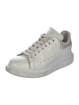 Alexander McQueen Leather Studded Accents Sneakers