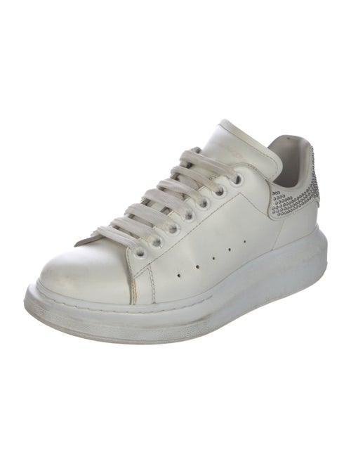 Alexander McQueen Leather Studded Accents Sneakers