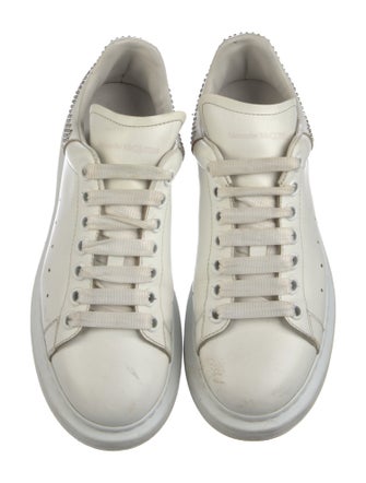 Alexander McQueen Leather Studded Accents Sneakers