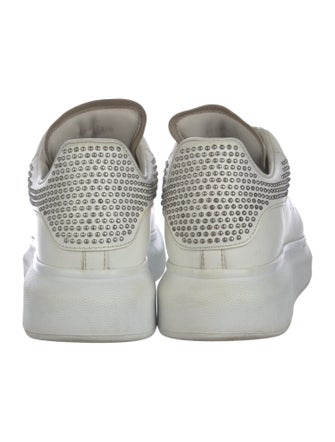Alexander McQueen Leather Studded Accents Sneakers