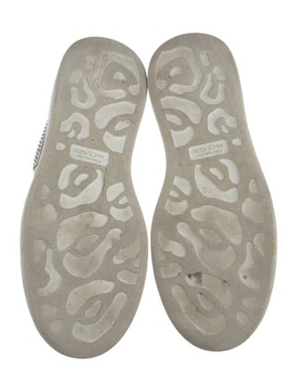 Alexander McQueen Leather Studded Accents Sneakers