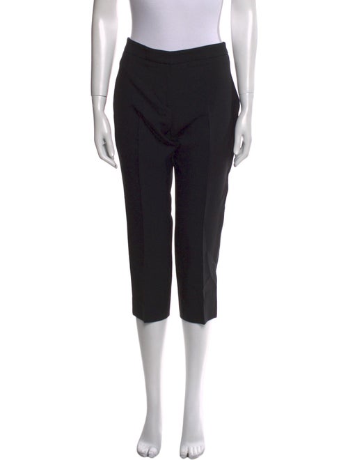 Alexander McQueen Virgin Wool Straight Leg Pants