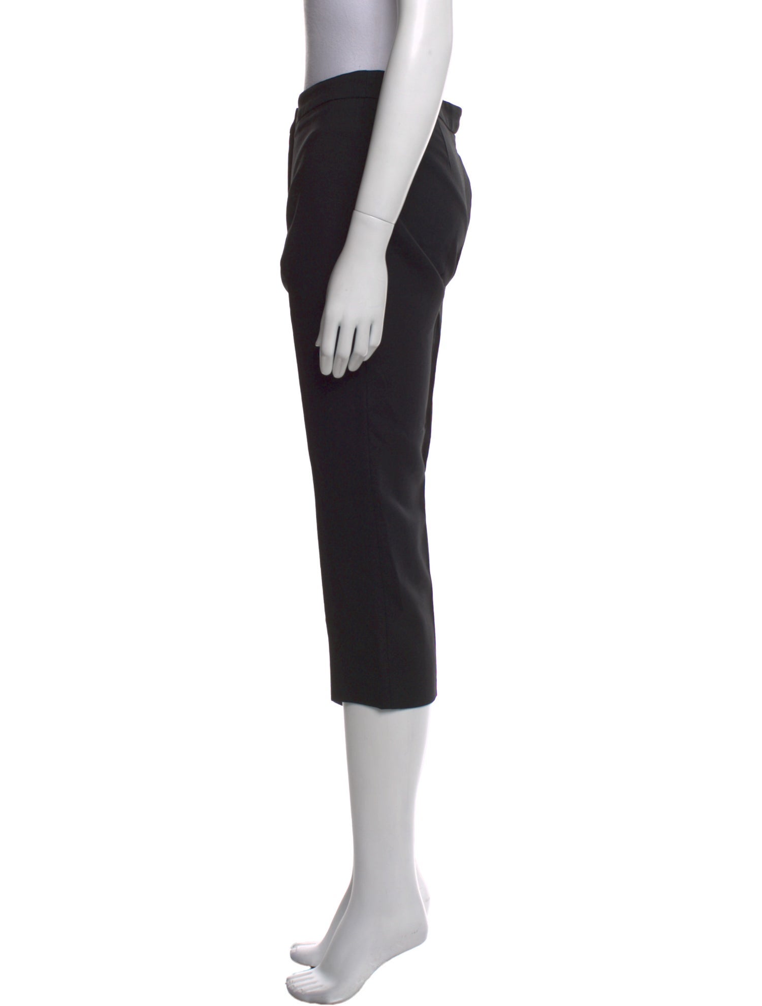 Alexander McQueen Virgin Wool Straight Leg Pants