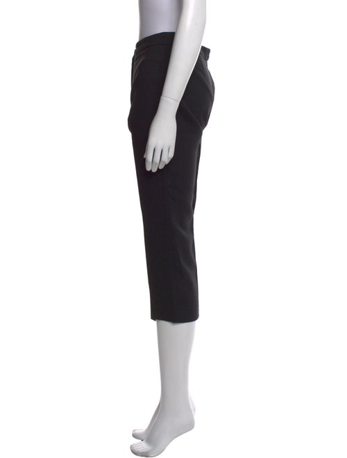 Alexander McQueen Virgin Wool Straight Leg Pants