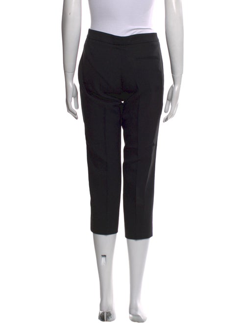 Alexander McQueen Virgin Wool Straight Leg Pants