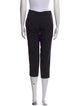 Alexander McQueen Virgin Wool Straight Leg Pants