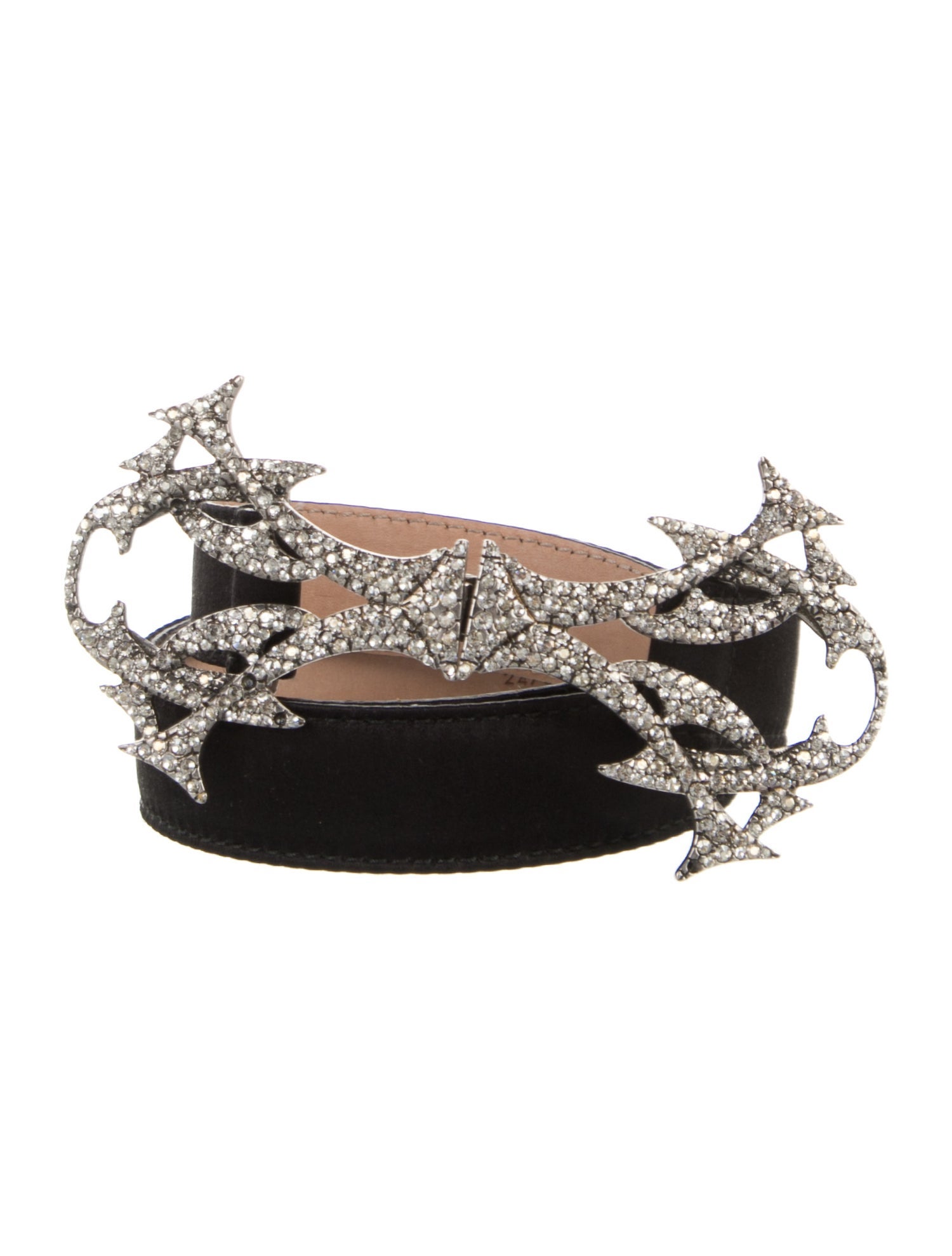 Alexander McQueen Skinny Leather Waist Belt