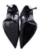 Alexander McQueen Leather Mesh Accents Pumps
