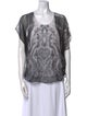 Alexander McQueen 2010 Silk T-Shirt
