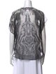 Alexander McQueen 2010 Silk T-Shirt