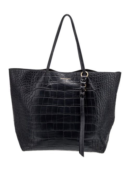 Alexander McQueen Embossed Leather Tote
