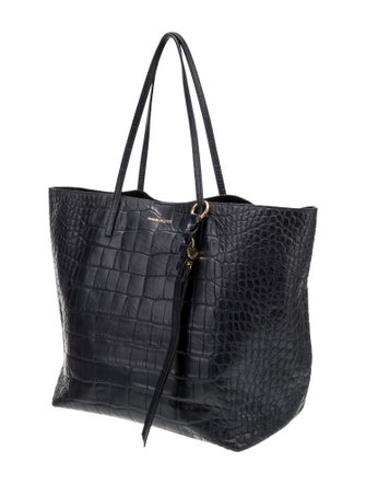 Alexander McQueen Embossed Leather Tote