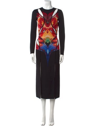 Alexander McQueen Dresses Printed Long Dress XS