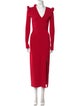 Alexander McQueen Wool Long Dress