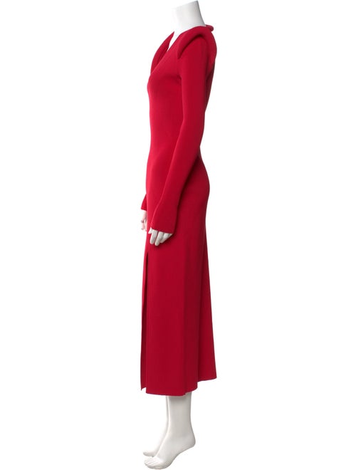 Alexander McQueen Wool Long Dress