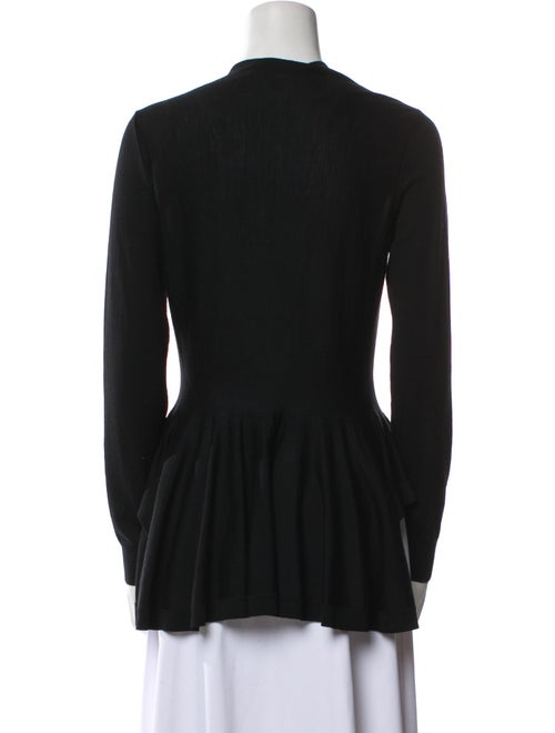 Alexander McQueen Wool V-Neck Sweater
