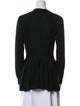 Alexander McQueen Wool V-Neck Sweater