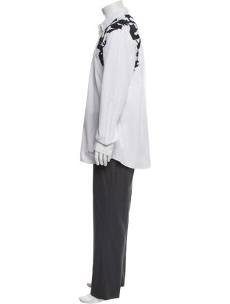 Alexander McQueen 2021 Printed Dress Shirt