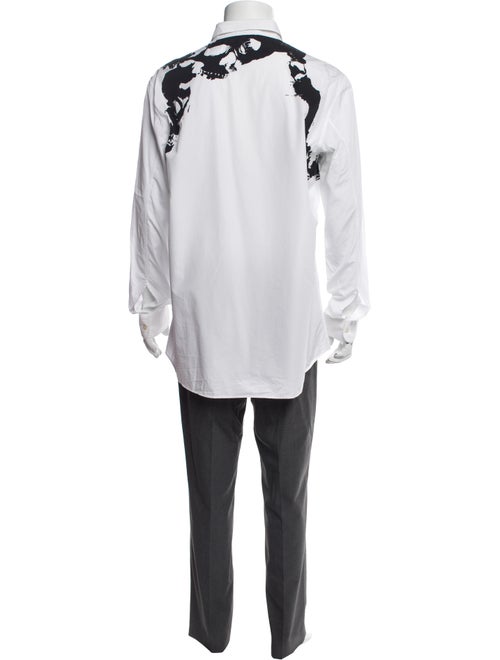 Alexander McQueen 2021 Printed Dress Shirt