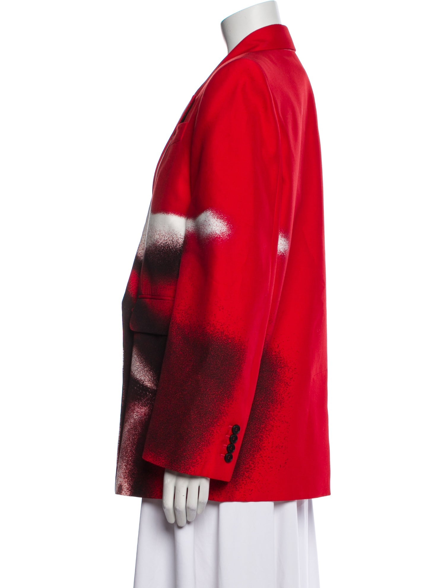 Alexander McQueen Printed Blazer