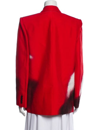 Alexander McQueen Printed Blazer