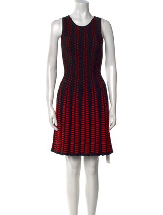 Alexander McQueen Printed Knee-Length Dress